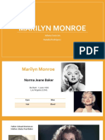 Marilyn Monroe: Juliana Suescùn Natalia Rodriguez