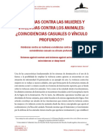 Violencias Mujeres Animales VELASCO