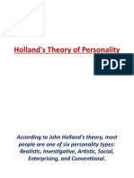 Holland's Theory of Personality