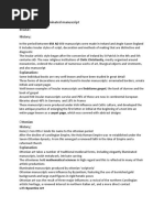 Classification of Illuminated Manuscript Insular: History