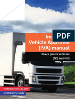 Individual Vehicle Approval Inspection Manual Lorries