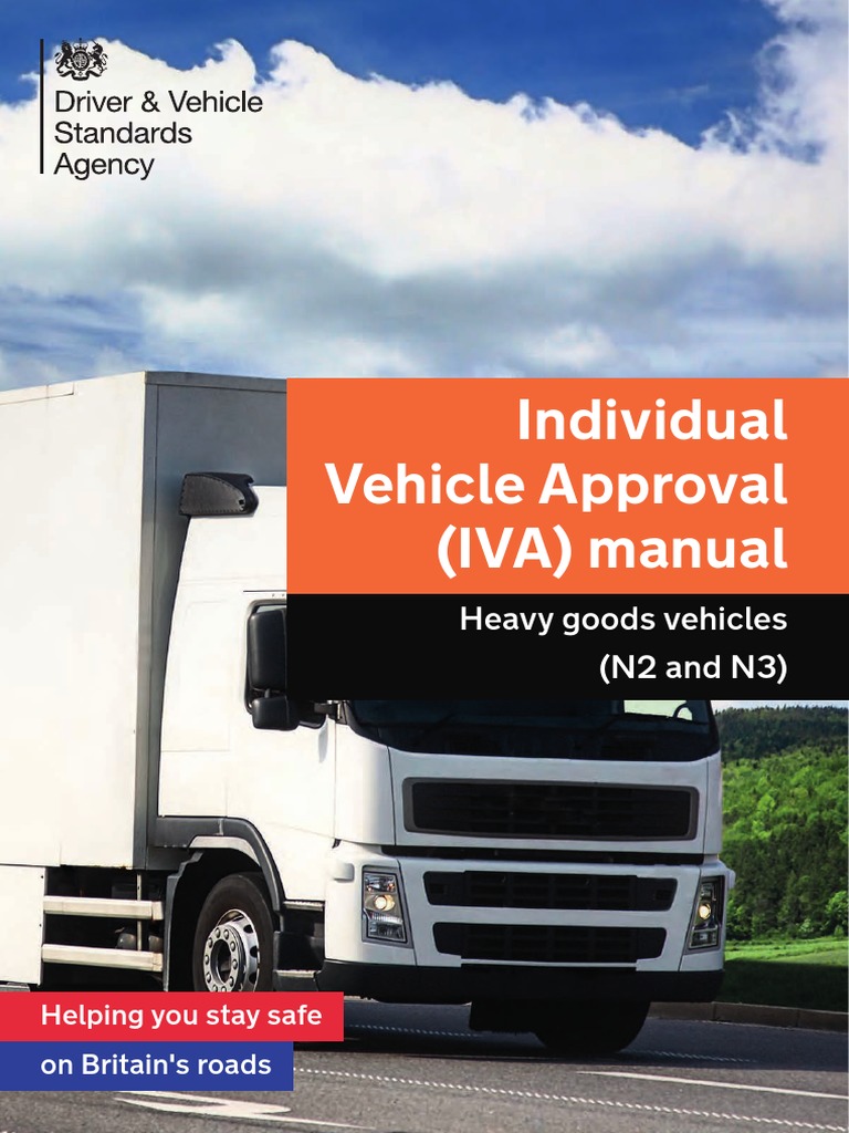 Individual Vehicle Approval Inspection Manual Lorries | PDF | Vehicles ...