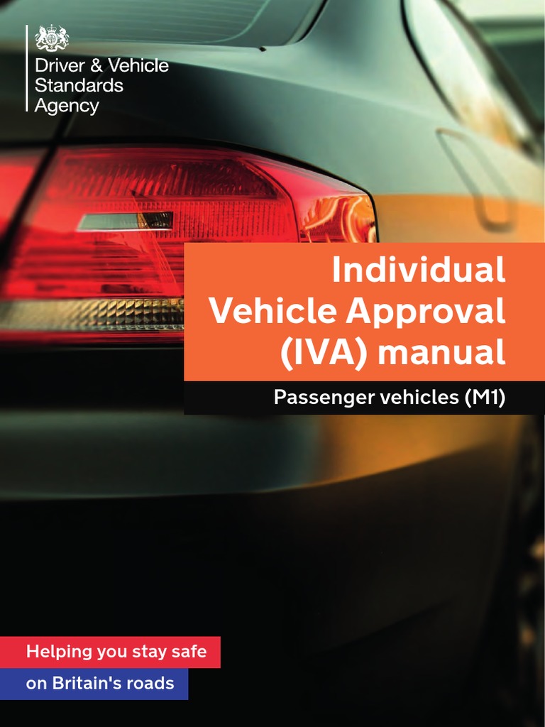 Individual Vehicle Approval (IVA) Manual Passenger Vehicles (M1) PDF