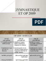 Gymnastique Et OP 2007 Et OP 2009