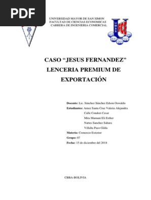 Jesus Fernandez - | PDF | Producto (Negocio)