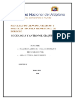 Resumen Sociología y antropología juridica