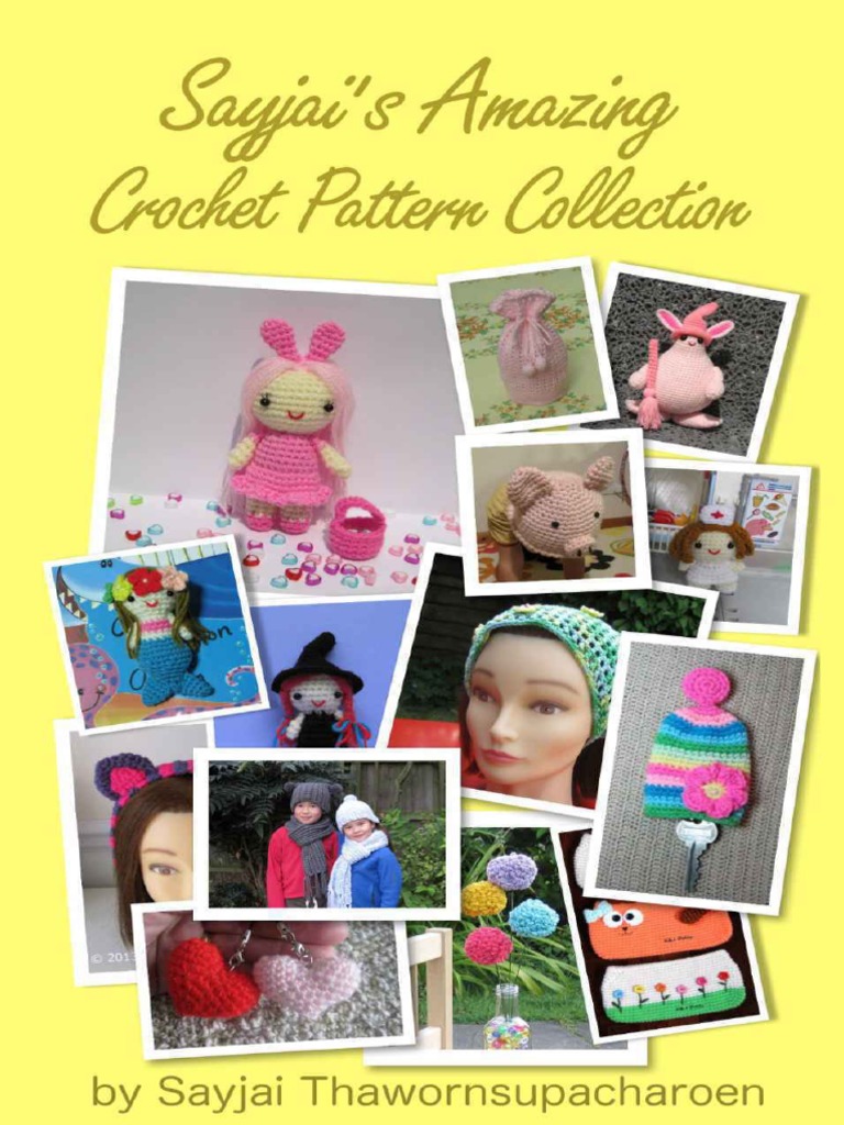 Sayjai - S Amazing Crochet Pattern Collection | PDF | Crochet | Yarn