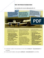 Runway Incursion Exercises PDF