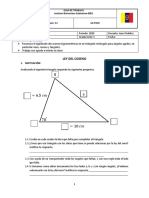 2 Corte Ciclo V Guia de Trabajo # 6 Ley Del Coseno