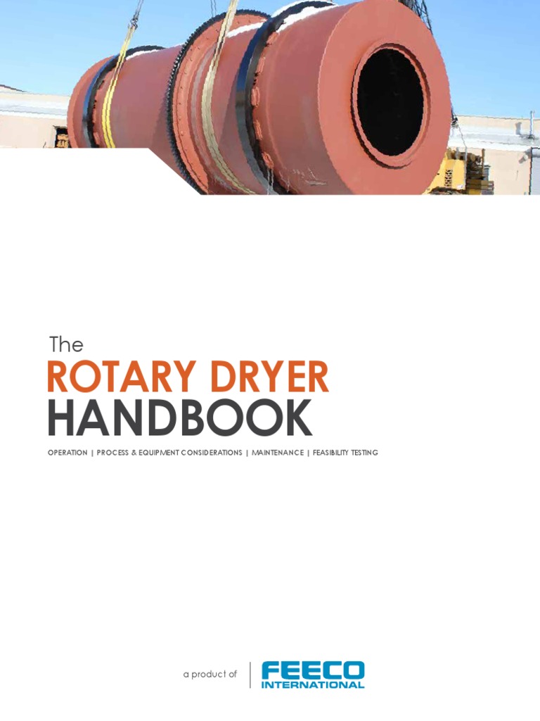 Rotary Dryer Handbook PDF | PDF | Clothes Dryer | Corrosion