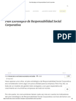 Plan Estratégico de Responsabilidad Social Corporativa PDF
