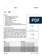 Low Drop Voltage Regulator TLE 4274: Features