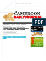 EXCLUSIVE: Cameroon Sells Fuel More Expensive Than Nonoil Producing Countries in Africa, Transporters Threaten Rampage