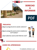 DIAPOSITIVAS SEMANA10 Sesion1 DERECHO INFORMAR PDF PDF