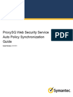 Proxysg Web Security Service Auto Policy Synchronization Guide