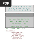Um modelo teórico para avaliação do controle interno do setor publico