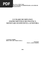 Www.referat.ro-instrumente de Politica Monetara Si Eficienta Acestora479b610c