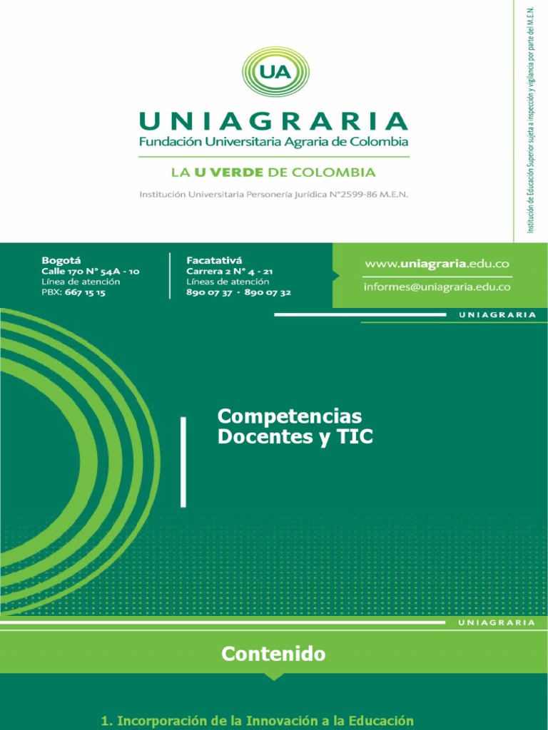 Competencias Docentes en TIC | PDF | Tecnología de información y ...