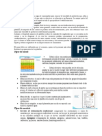 Tipos de Menús y Servicios Alimenticios