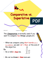 Comparative vs. Superlative