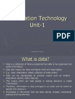 What Is Data in Information Technology