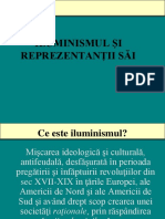 Iluminismul Si Reprezentantii Sai