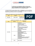 Processo Seletivo Unificado de Residência Médica da Bahia 2020