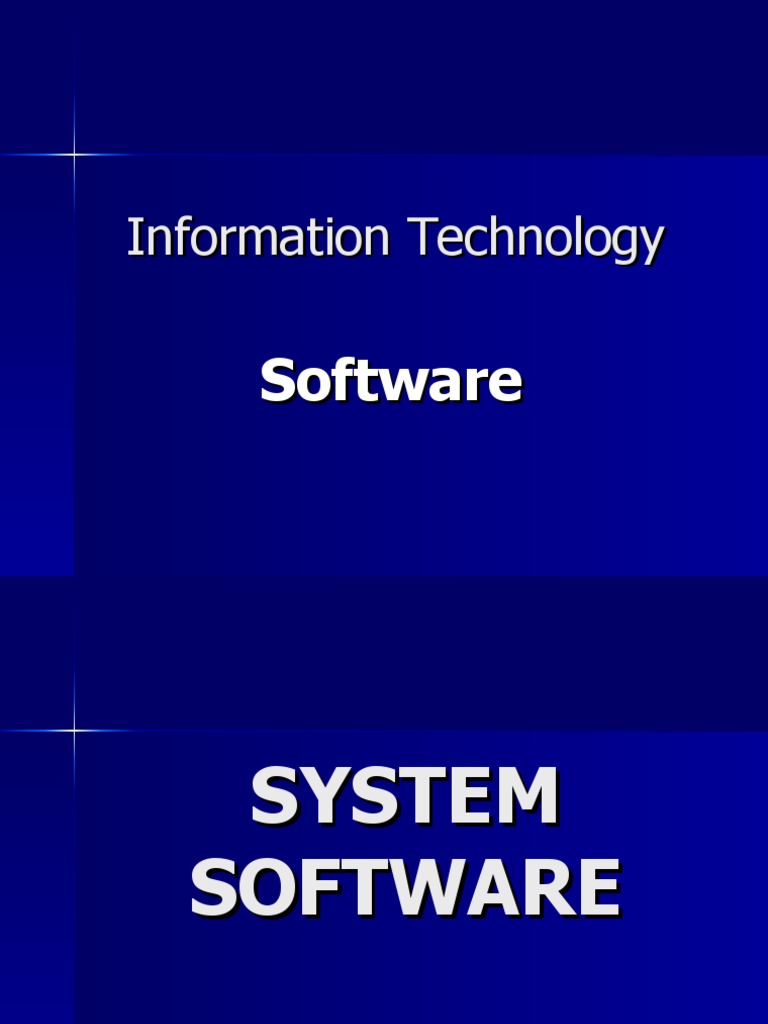 System Software PDF Malware Operating System