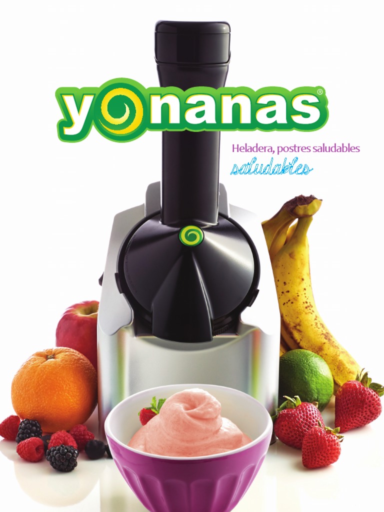 Yonanas 1600 - Gelatiera Per Frutta Congelata, Trasforma Banana In Gelato In Pochi Secondi