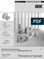 Nstruções de Operação: Redutores Das Séries R..7, F..7, K..7, S..7, SPIROPLAN W