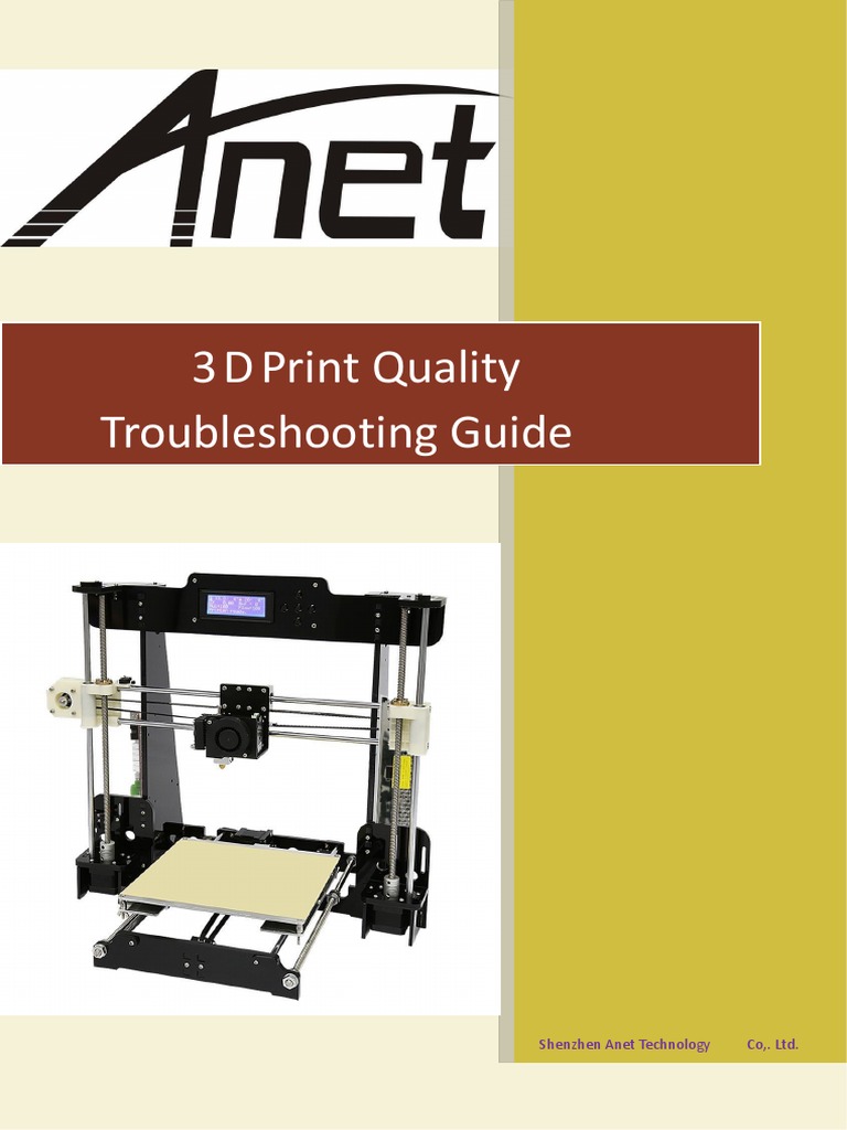 3D Print Quality Troubleshooting Guide | PDF | Extrusion | Industrial ...