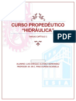 Tarea cap 1 Hidraulica