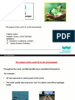 The Impact of The Covid-19 On The Environment 2