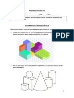 Guía #7 Caras Paralelas y Perpendiculares en Cuerpos Geométricos Taller de Matemática 5º A-V Junio 2020