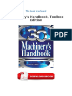 KDP Machinery S Handbook Toolbox Edition PDF