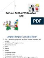 Satuan Acara Pengajaran (SAP)