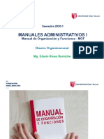Sesión 9 Manuales Administrativos Perfil de Puestos y MOF 2 PDF