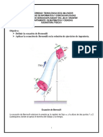 Clase 7 Mecanica de Fluidos Ecuacion de Bernoulli