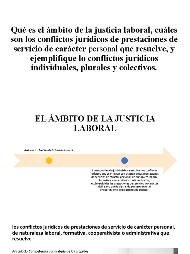 Justicia Laboral: Conflictos y Soluciones | PDF | Derecho laboral | Juez