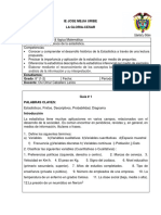 IE JOSE MEJIA URIBE Estadística y Lógica 8° PDF