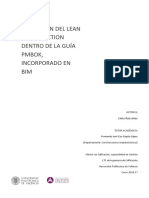Ruiz - Aplicación Del Lean Construction Dentro de La Guía Pmbok Incorporado en Bim PDF
