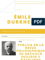 Emile Durkheim