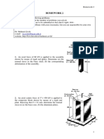 Strength of Materials-Homework2