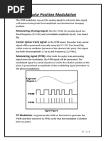 Pulse Position Modulation