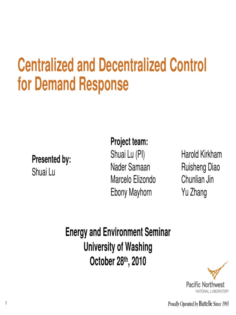 Demand Response Control Strategies | PDF | Electric Power | Electrical ...
