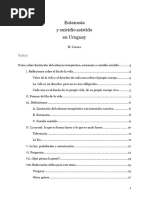 Eutanasia y Suicidio Asistido en Uruguay - Junio 2020