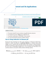 5: PH Measurement and Its Applications (Experiment) : Objectives