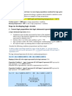 Steps in Developing Logic Circuits