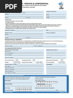 Lottery Prize Claim Form