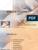 Midline Diastema PDF